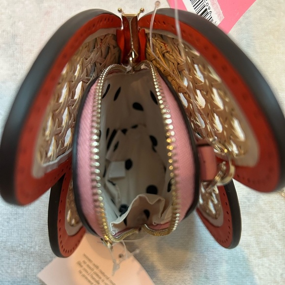 Kate spade wing it coin purse with gold chain - Picture 4 of 9